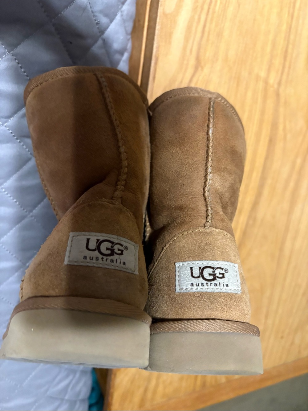 UGG Chestnut Suede Classic Short Boots